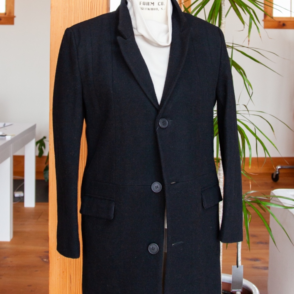 Emerson Fry Ryan Coat- Black - Picture 3 of 7
